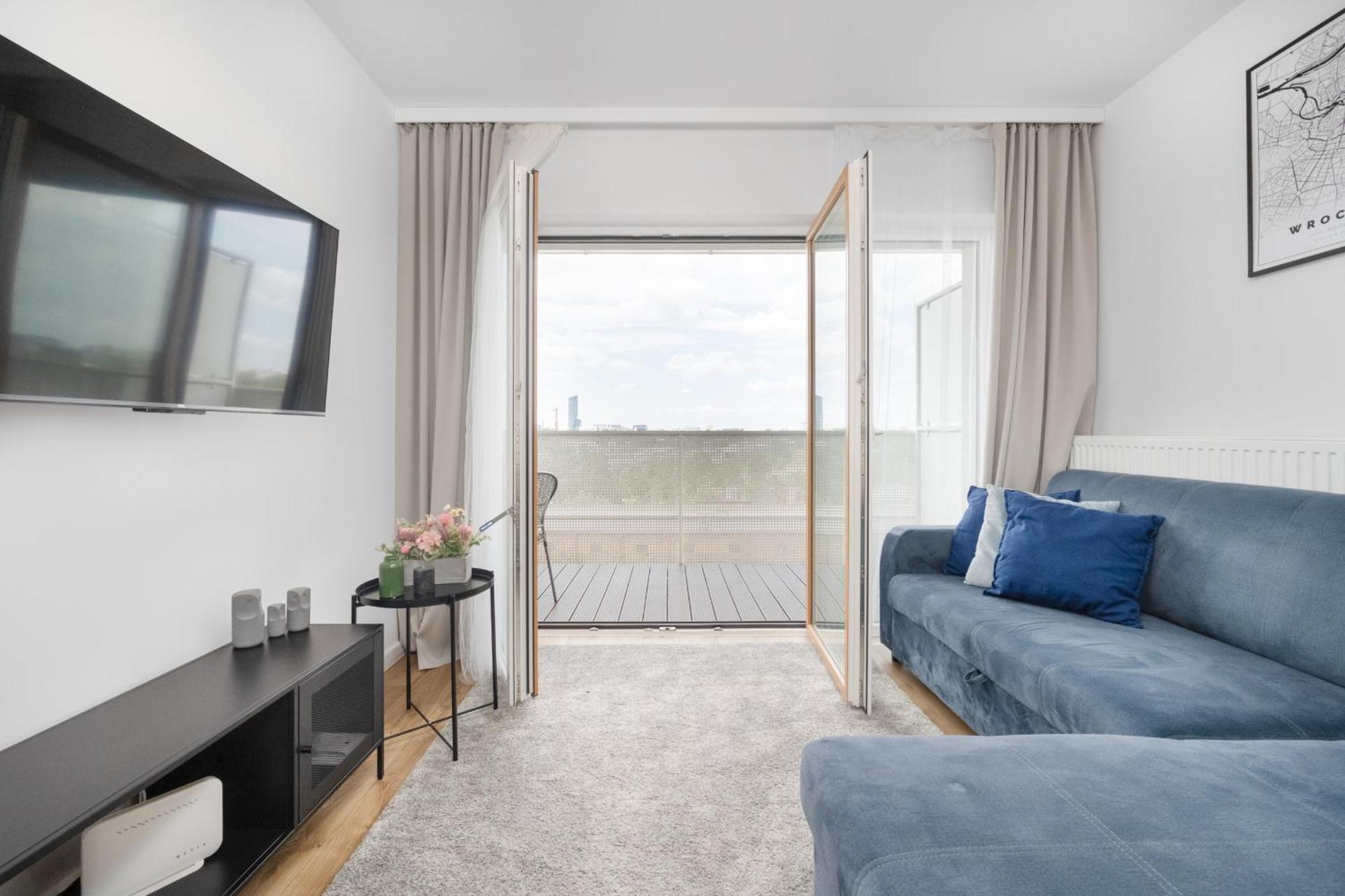 Klasyczny Apartament Z Balkonem We Wroclawiu By Noclegi Renters מראה חיצוני תמונה